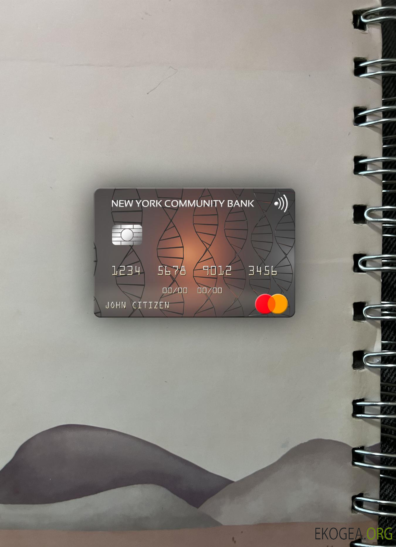 USA New York Community Bank mastercard photolook ,